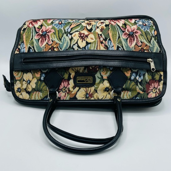 New Chenson Vintage Embroidered Tote Travel Bag - Picture 9 of 15